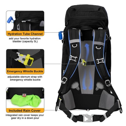 NEVO RHINO Advance 60+5L Internal Frame Hiking Backpack