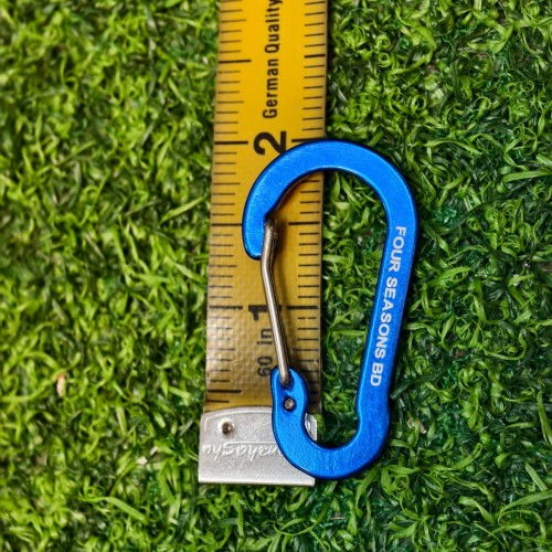 Mini Aluminum Wiregate Carabiner Clip L
