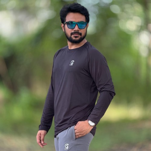 Men's Full-Sleeve Performance Active T-Shirt