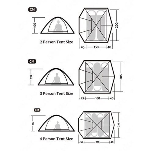 Naturehike P-Series P3 Tent