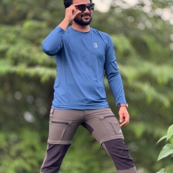 Men's Full-Sleeve Performance Active T-Shirt
