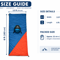 Ultra-Compact Outdoor Sleeping Bag